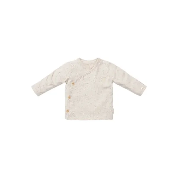 Little Dutch T-Shirt Overslag Nappy Sand 44> Vestjes