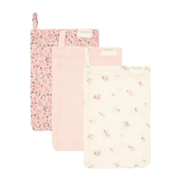 Little Dutch Washandjes Hydrofiel Forest Friends (Set van 3)> Washandjes