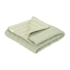 Little Dutch Wiegdeken Blueberry Leaves Sage 70 x 100 cm> Accessoires Wiegen|Wiegdekens