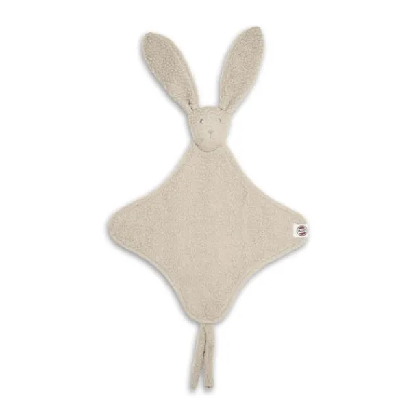 Lodger Bunny Teddy Fleece Beige> Knuffeldoekjes