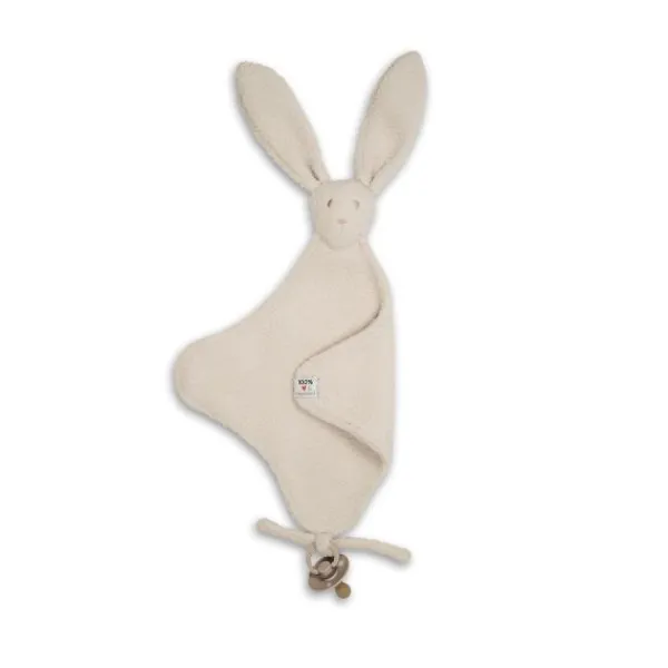 Lodger Bunny Teddy Fleece Beige> Knuffeldoekjes