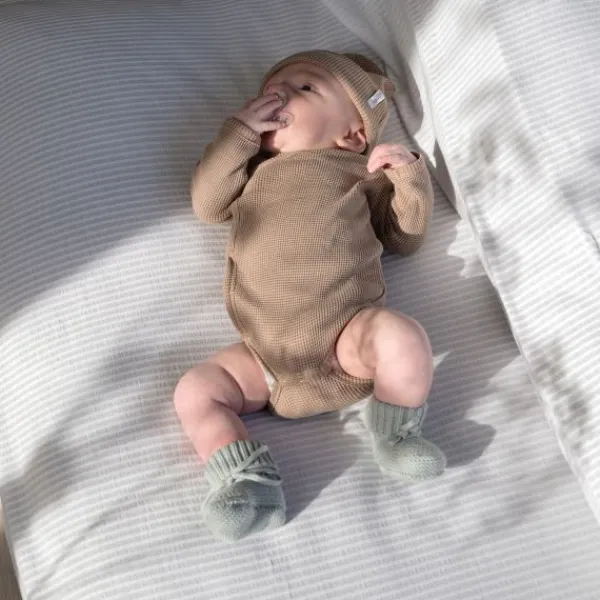 Lodger Ciumbelle Mutsje - 0-6mnd - Beige> Mutsjes