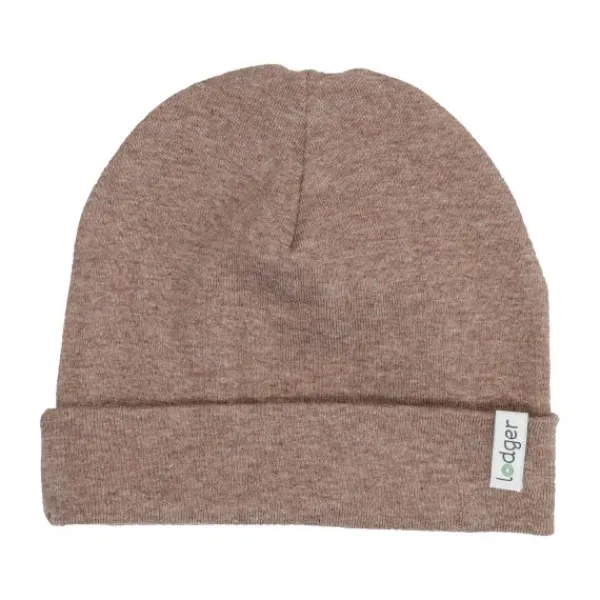 Lodger Melange Mutsje - 0-6mnd - Tan> Mutsjes