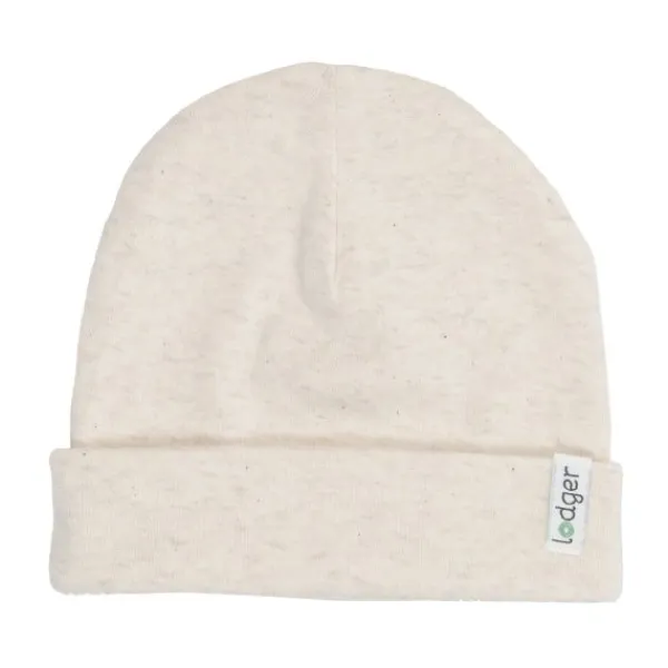 Lodger Melange Mutsje - 0-6mnd - Tan> Mutsjes