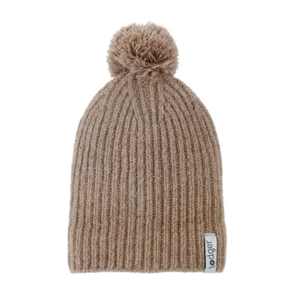 Lodger Mittens Merino Wool Beige 0-12M> Wanten