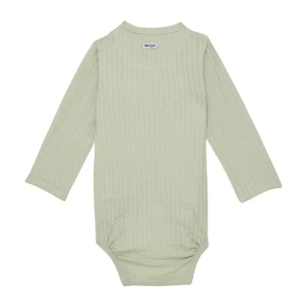 Lodger Romper Longsleeve Seersucker Silk 50> Rompertjes