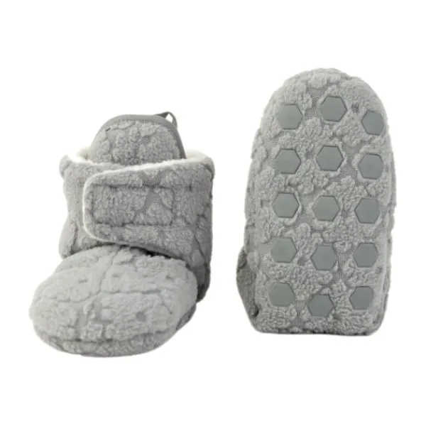 Lodger Slipper Folklore Fleece Drizzle 0-3mnd 0-3 maanden> Slofjes