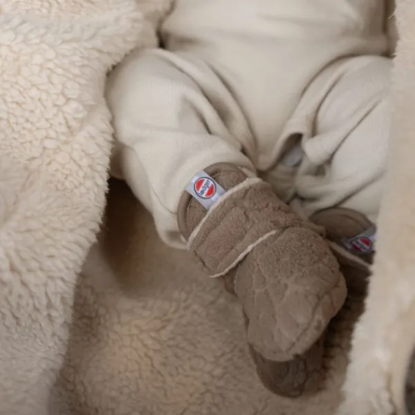 Lodger Slipper Folklore Fleece Buffalo 0-3mnd> Slofjes