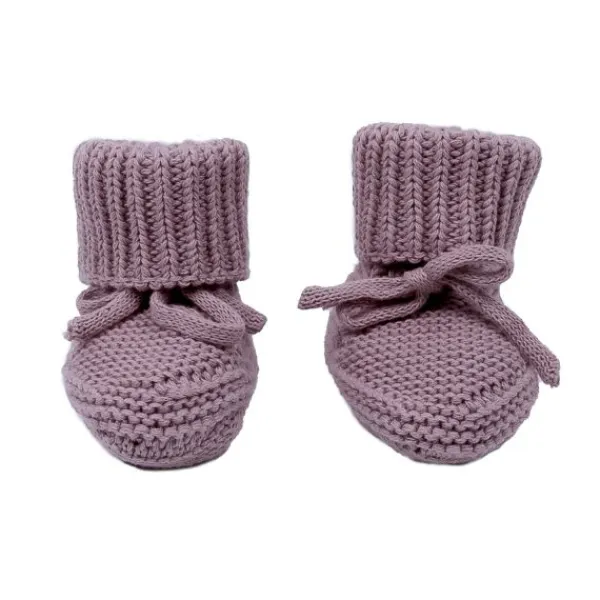 Lodger Slipper Knit Silk 0-6mnd> Slofjes