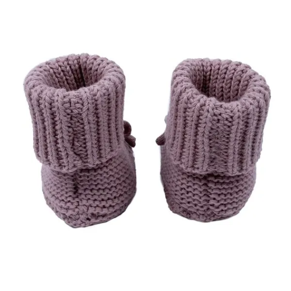 Lodger Slipper Knit Silk 0-6mnd> Slofjes