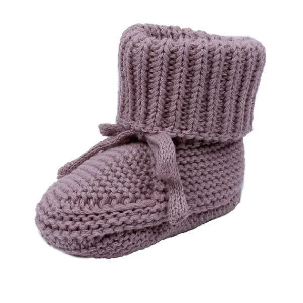 Lodger Slipper Knit Silk 0-6mnd> Slofjes