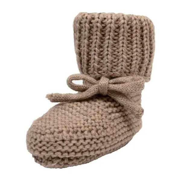 Lodger Slipper Knit Silk 0-6mnd> Slofjes