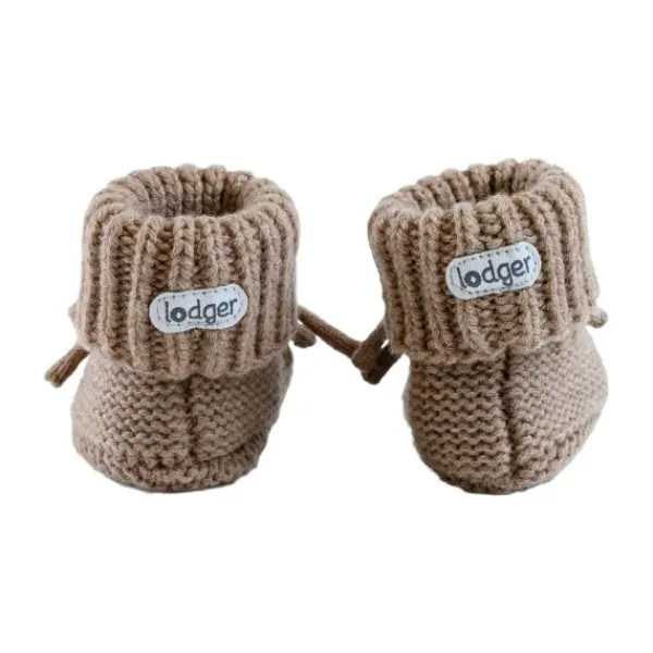 Lodger Slipper Merino Wool Buffalo 0-6mnd> Slofjes