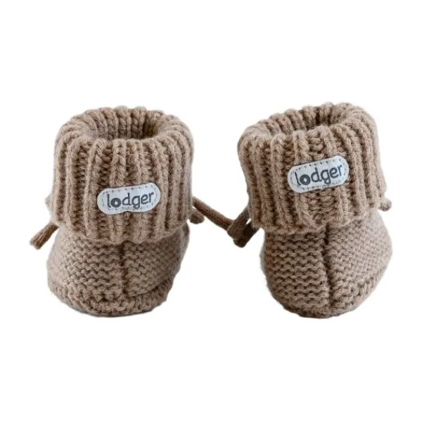 Lodger Slofjes Merino Wool Buffalo 6-12M> Slofjes