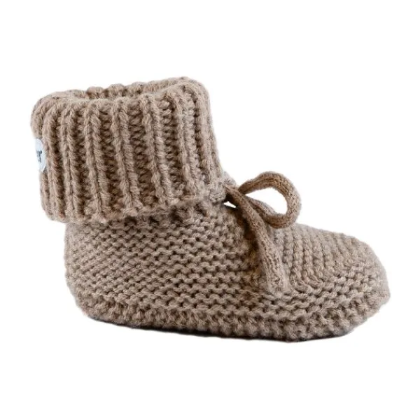 Lodger Slofjes Merino Wool Buffalo 6-12M> Slofjes