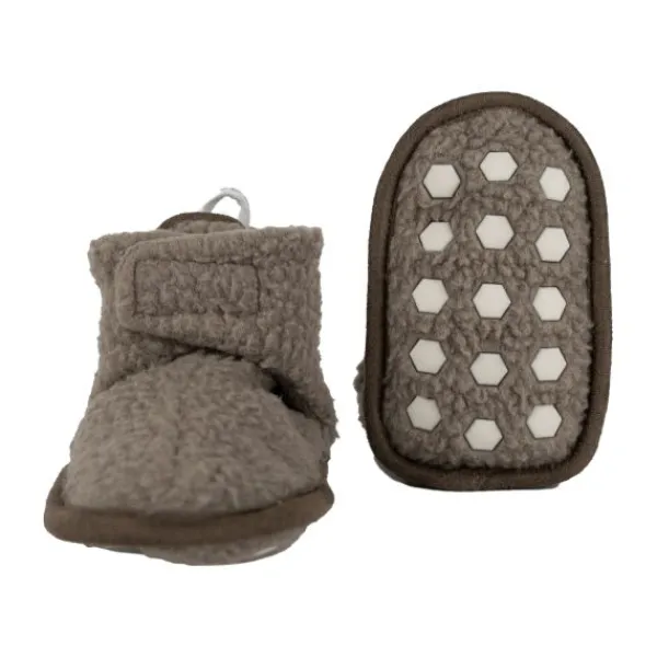 Lodger Slofjes Teddy Fleece Buffalo 0-3M> Slofjes