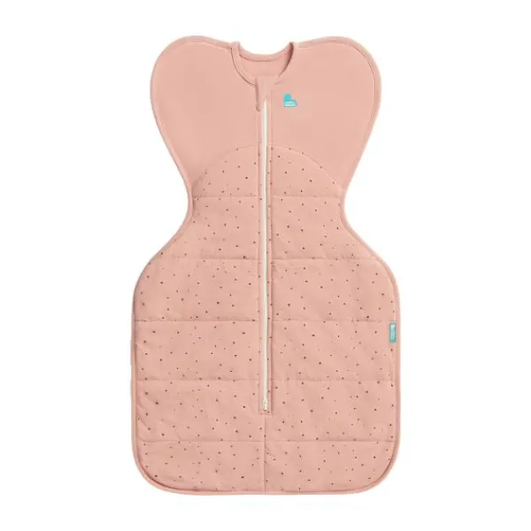 Love To Dream SwaddleUp™ 2.5 TOG - Fase 1 - Maat M - Olive Bees> 4-Seizoenen Slaapzakken