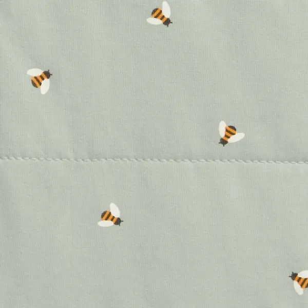 Love To Dream SwaddleUp™ 2.5 TOG - Fase 1 - Maat M - Olive Bees> 4-Seizoenen Slaapzakken