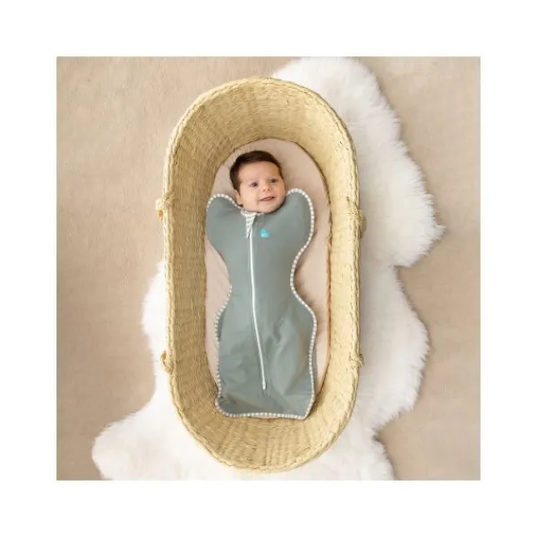 Love To Dream SwaddleUp™ Stage 1 Deep Olive Medium 1.0 TOG> 4-Seizoenen Slaapzakken