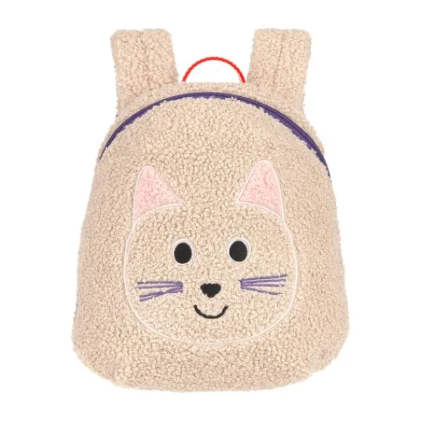 Lässig Kids Rugzak - Team Cat - Beige> Accessoires Tassen