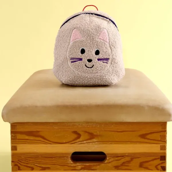 Lässig Kids Rugzak - Team Cat - Beige> Accessoires Tassen