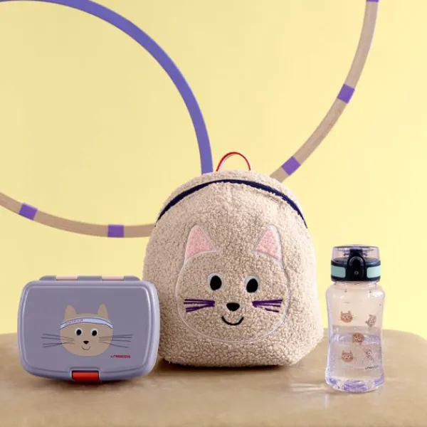 Lässig Kids Rugzak - Team Cat - Beige> Accessoires Tassen