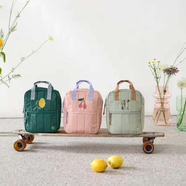 Lässig Little Gang Mini Backpack Square - Dark Green> Rugzakken