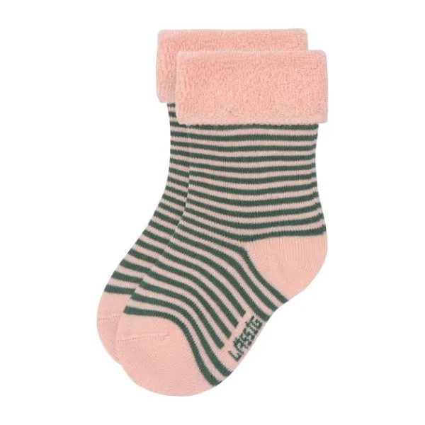 Lässig Terry Socks GOTS - 3-pack - Cherry Peach - Maat 12-14> Sokjes