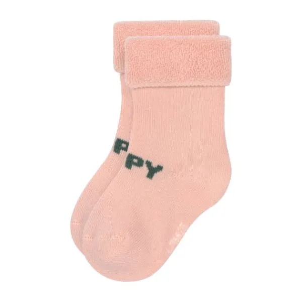 Lässig Terry Socks GOTS - 3-pack - Cherry Peach - Maat 12-14> Sokjes