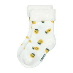 Lässig Terry Socks GOTS - 3-pack - Lemon Light Blue - Maat 12-14> Sokjes