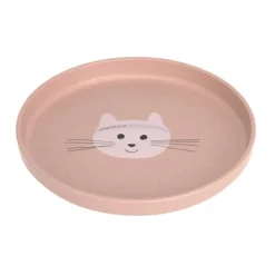 Lässig Tiny Team Cat Bord - PP/Cellulose - Roze> Bordjes