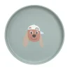Lässig Tiny Team Dog Bord - PP/Cellulose - Blauw> Bordjes