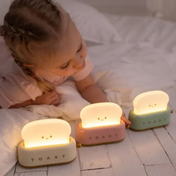 Mary's Led Lamp Toaster - Yellow> Nachtlampen