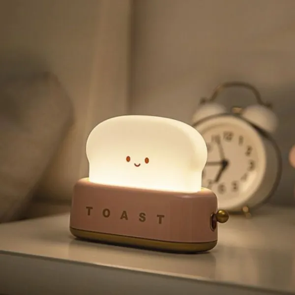 Mary's Led Lamp Toaster - Yellow> Nachtlampen