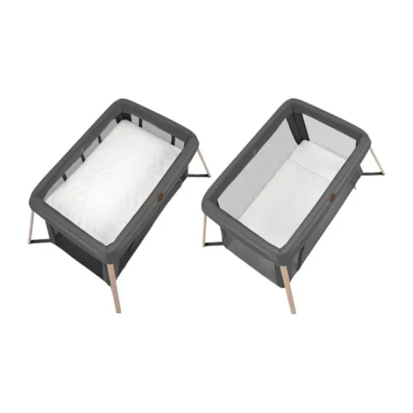 Maxi-Cosi Calao Reisbedje/Box - Light Beyond Grey Eco> Inklapbare Reis Boxen|Inklapbare Reis Boxen