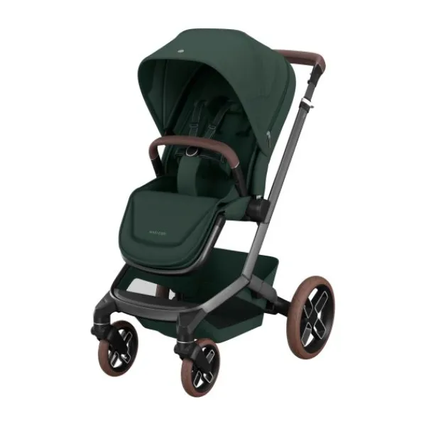 Maxi-Cosi Fame Kinderwagen 2-in-1 | Autostoel Pebble 360 Pro2 - Twillic Truffle> Wandelwagens|Complete Kinderwagens
