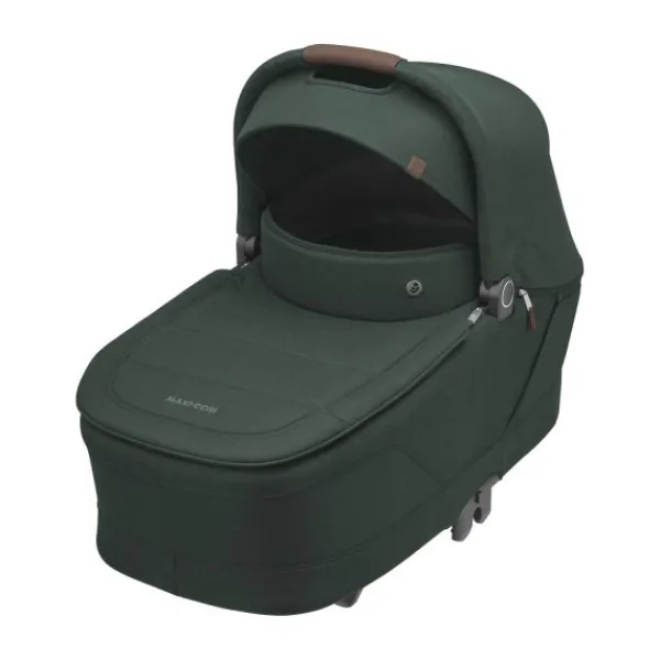 Maxi-Cosi Kinderwagen - Oxford Plus - Twillic Graphite (Dark Frame + Brown Leather)> Wandelwagens|Complete Kinderwagens