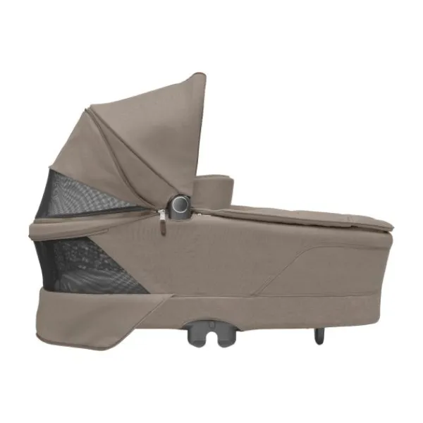 Maxi-Cosi Kinderwagen - Oxford Plus - Twillic Graphite (Dark Frame + Brown Leather)> Wandelwagens|Complete Kinderwagens