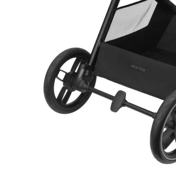 Maxi-Cosi Kinderwagen - Oxford Plus - Twillic Graphite (Dark Frame + Brown Leather)> Wandelwagens|Complete Kinderwagens