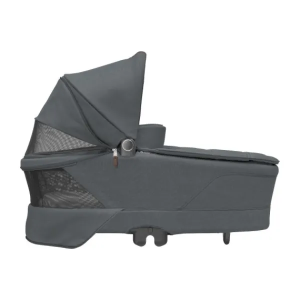 Maxi-Cosi Kinderwagen - Oxford Plus - Twillic Graphite (Dark Frame + Brown Leather)> Wandelwagens|Complete Kinderwagens