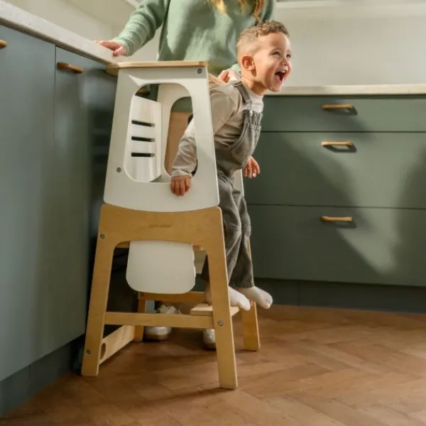 Maxi-Cosi Learning Tower Toucan Natural> Houten Kinderstoelen