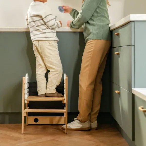 Maxi-Cosi Learning Tower Toucan Natural> Houten Kinderstoelen