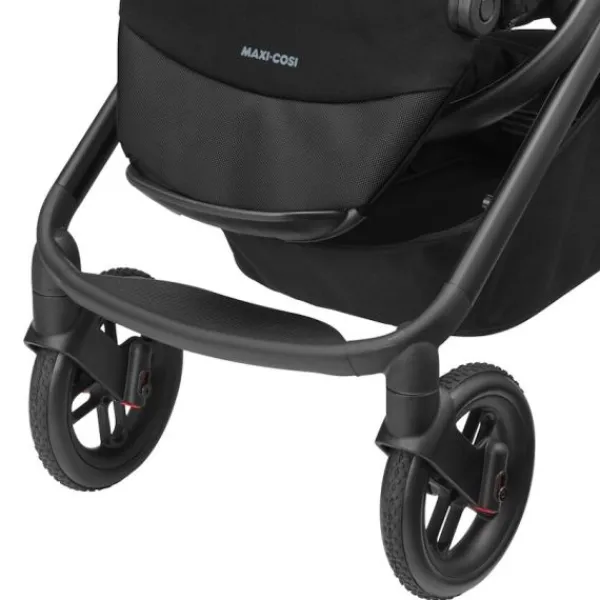 Maxi-Cosi Lila XP Plus Essential Graphite (Black Frame & Brown Leather)> Wandelwagens|Complete Kinderwagens