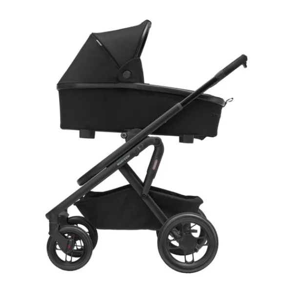 Maxi-Cosi Lila XP Plus Essential Graphite (Black Frame & Brown Leather)> Wandelwagens|Complete Kinderwagens