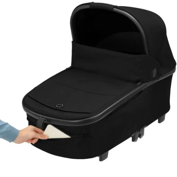 Maxi-Cosi Lila XP Plus Essential Graphite (Black Frame & Brown Leather)> Wandelwagens|Complete Kinderwagens