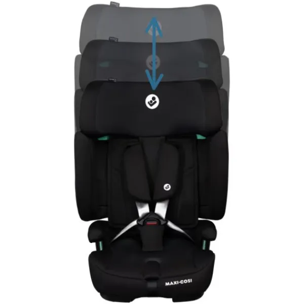 Maxi-Cosi Nomad XL PLUS Autostoel - Authentic Black> I-Size Autostoelen|Autostoel Groep 1/2/3 (9-36Kg)