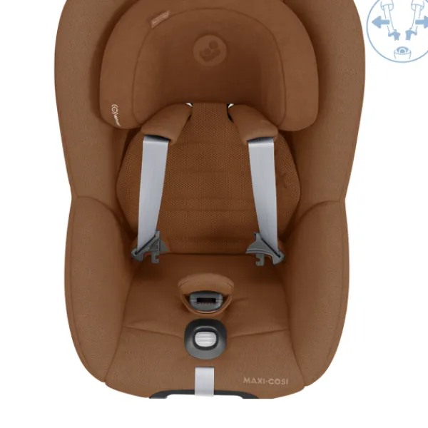 Maxi-Cosi Pearl 360 Pro Authentic Cognac> Autostoel Groep 0/1 (0-18Kg)