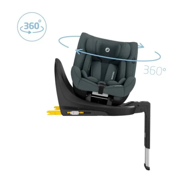 Maxi-Cosi Quartz Autostoel 360 i-Size Grey (40-105 cm)> I-Size Autostoelen|Autostoel Groep 0/1 (0-18Kg)