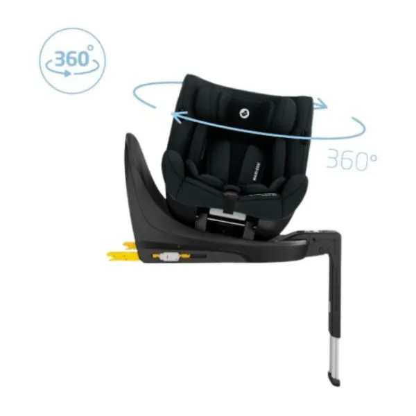 Maxi-Cosi Quartz Autostoel 360 i-Size Grey (40-105 cm)> I-Size Autostoelen|Autostoel Groep 0/1 (0-18Kg)