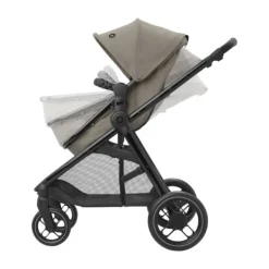 Maxi-Cosi Zelia3 Luxe Twillic Truffle (Black glossy frame & Black Leather)><noscript><img width=